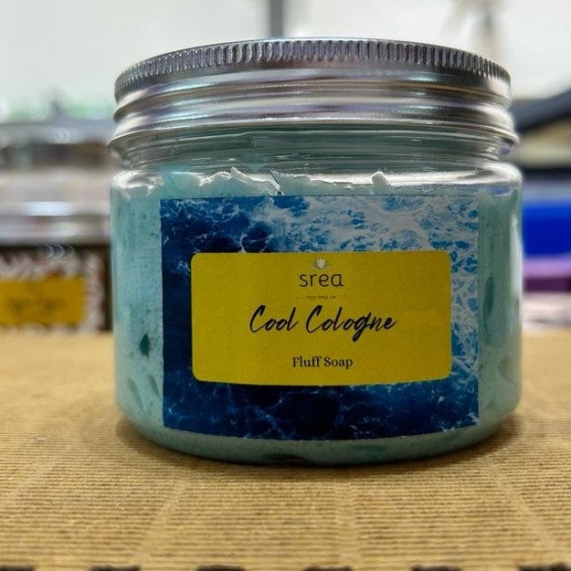 Cool Cologne Fluff Soap