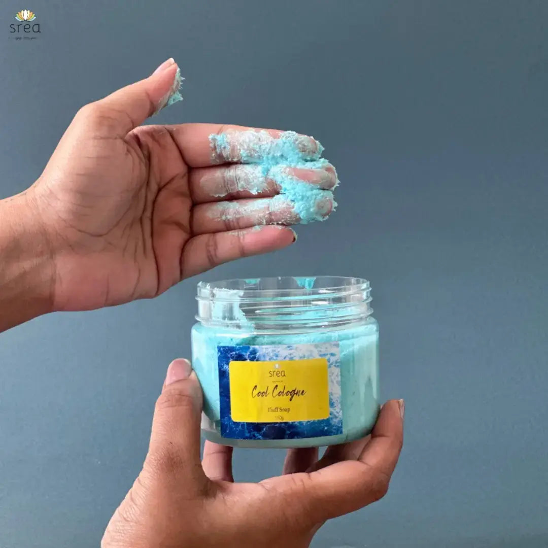 Cool Cologne Fluff Soap