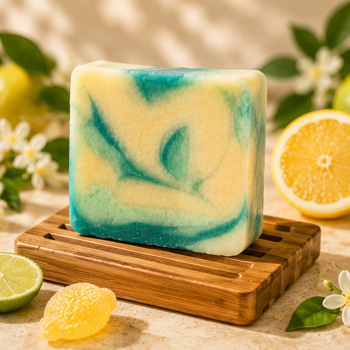 Lemon Sherbet Soap | Handmade Lemon & Lime Soap