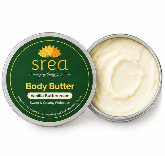Vanilla Buttercream | Moisturizing Body Butter Cream for Soft, Smooth & Nourished Skin
