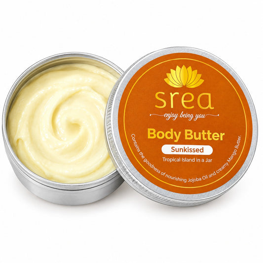 Sunkissed Body Butter | Body Butter for Deep Moisturization, Intense Hydration, Nourishing Care, Soft & Smooth Skin